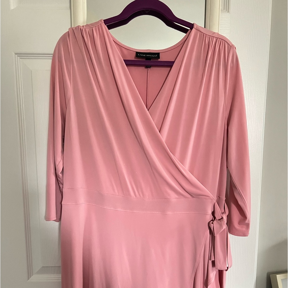 Pink lane Bryant dress